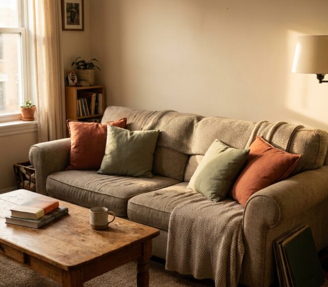 Furnishing a Living Room for Under $200 with Quality Pre-Owned Pieces